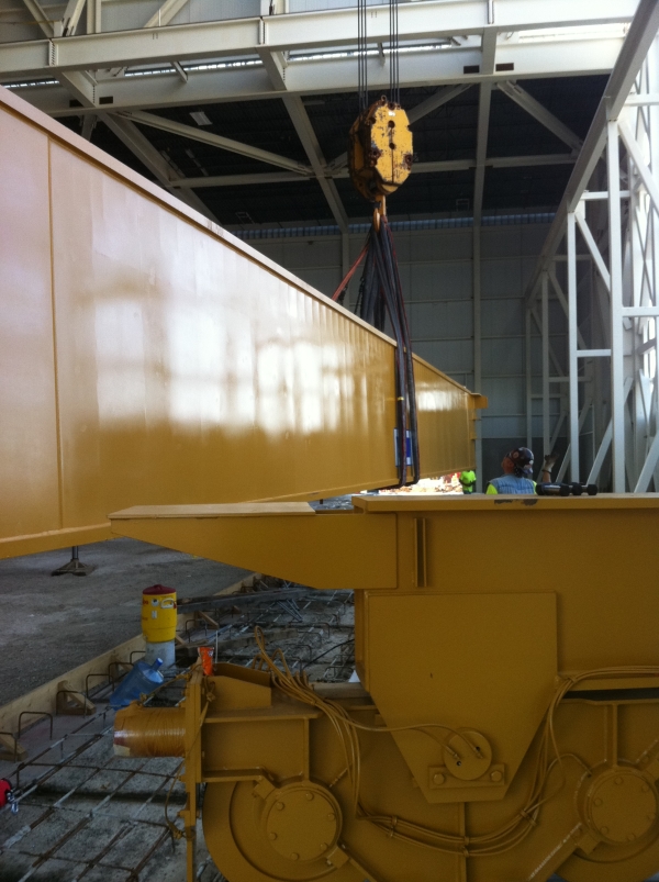 Whiting Crane Installation